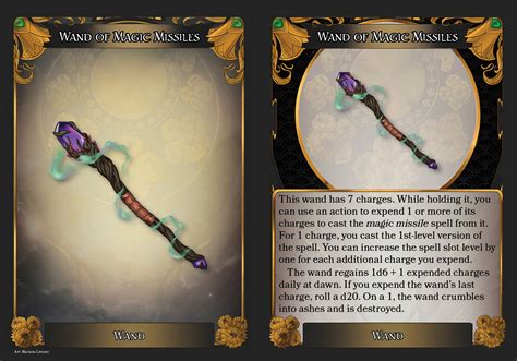 Unlocking the Full Potential of the Wand of Enchanted Spell Missiles in D&D 5e